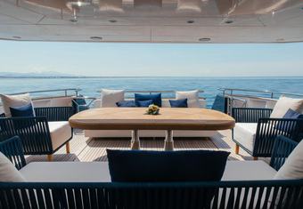 Lady in Blue yacht charter lifestyle
                        