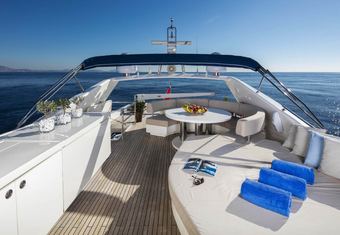 Mythos G yacht charter lifestyle