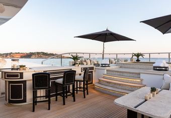 Illusion V yacht charter lifestyle
                        