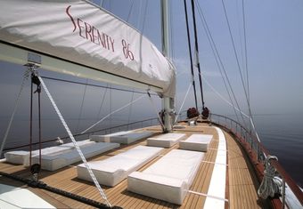 Serenity 86 yacht charter lifestyle
                        