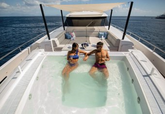 Blue Devil yacht charter lifestyle