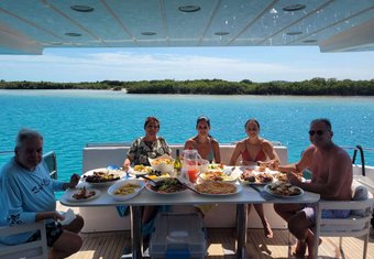 Saphire Blue yacht charter lifestyle