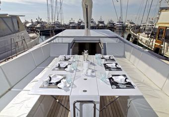 Polytropon II yacht charter lifestyle
                        