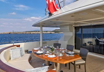 Serenity II yacht charter lifestyle
                        