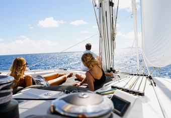 Kaskazi Four yacht charter lifestyle
