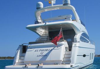 Euphoria of London yacht charter lifestyle
                        