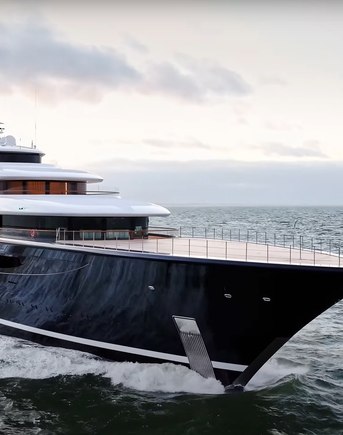 The Largest Yachts for Charter 