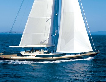TIARA Yacht Photos - 54m Luxury Sail Yacht for Charter