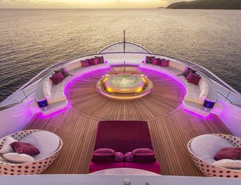 Jacuzzi On The Aft Deck