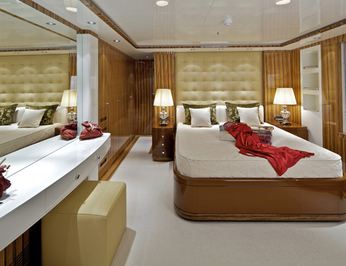 Red Guest Stateroom - View