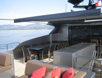 Flybridge View Inside