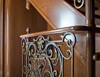 Guest accommodation stairway detail
