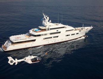 Side View with Helicopter