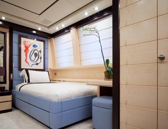 Blue Twin Stateroom - Side