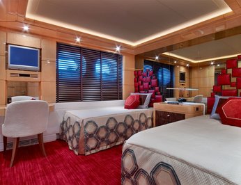 Twin Stateroom - Red