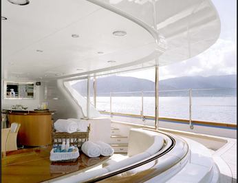Covered Aft Deck