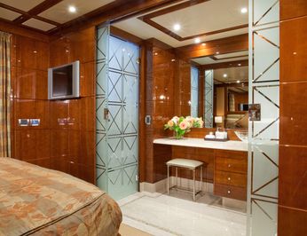 Guest Stateroom - Bathroom Doors Open