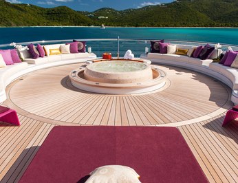 Exterior Seating And Jacuzzi
