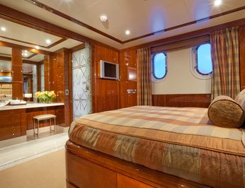Stateroom - Bathroom Doors Open