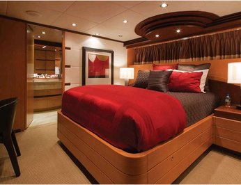 Red Guest Stateroom