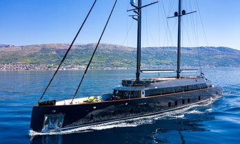 Charter yacht SCORPIOS at sea