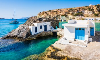 Fishermen's huts on Kimolos