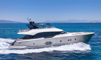 Charter yacht NAYLA at sea Charter yacht NAYLA at sea