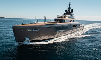 Superyacht charter RAJA² at sea Superyacht charter RAJA² at sea
