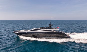 Charter yacht ABILITY at sea