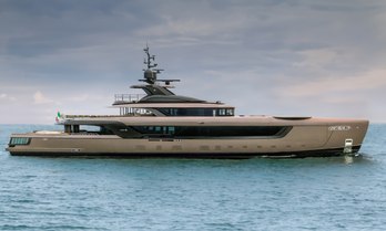 Charter yacht RAJA² at sea Charter yacht RAJA² at sea