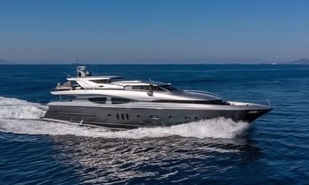 Charter yacht ONCE MORE at sea