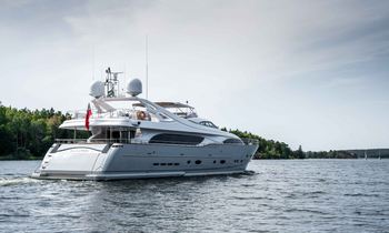 Superyacht QUEEN OF SHEBA available for summer charters in Sweden