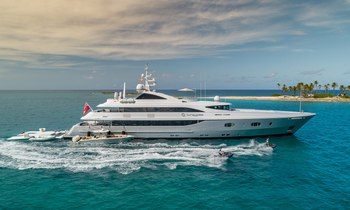 55m yacht TURQUOISE offers discount for Caribbean luxury charters