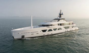 60m Amels Charter Yacht ALVA Leaves Vlissingen Ahead of Global Debut at MYBA Charter Show