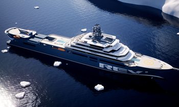 REV OCEAN Departs Norway: World's Largest Yacht For Charter Begins Final Outfitting