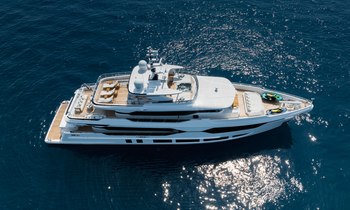 37M Majesty Yachts superyacht OPTIMISM joins fleet of Caribbean yacht charters