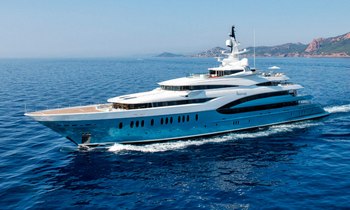 Superyacht charter SUNRAYS returns to the Mediterranean charter fleet following refit