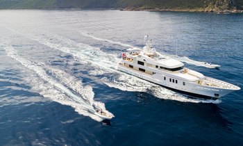 50m superyacht ADVENTURE: last remaining availability for Caribbean charters 