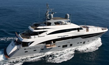 Final Summer 2026 Availability Released for Superyacht Charter IMPERIAL PRINCESS BEATRICE