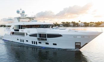 Superyacht rental SERENITY opens March 2027 Caribbean yacht charter bookings