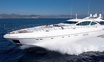 Charter the Caribbean this winter with Mangusta motor yacht BEACHOUSE