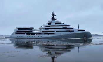 110M Lürssen Superyacht O3 On The Move For Latest Set Of Sea Trials 