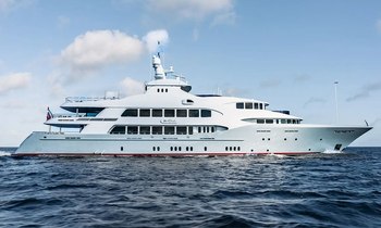 Superyacht rental IRON BLONDE opens bookings for South East Asia yacht charters in winter 2026