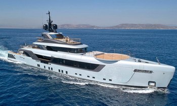 Award-winning superyacht GECO opens September Greece yacht charter availability from Athens