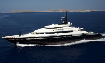 Superyacht charter ALFA NERO completes refit ahead of return to yacht charter market