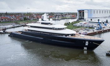 First Feadship Hybrid Electric Project 1012 embarks on sea trials