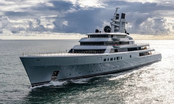 142m Lürssen Superyacht DRAGONFLY departs Lemwerder ahead of delivery