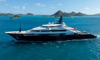 Late Summer Offer: 81m superyacht rental ALFA NERO offers discounted rates for Greece yacht charters