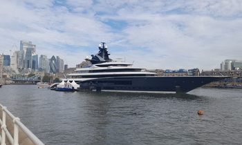 KISMET returns to London: Iconic 122M Superyacht Charter Marks Her Third Visit to the English Capital
