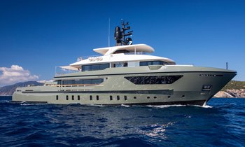 Embark on a Balearic escape with discounted rates aboard 42m Sanlorenzo charter yacht MOKA